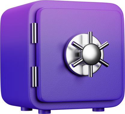 Purple 3D Locker